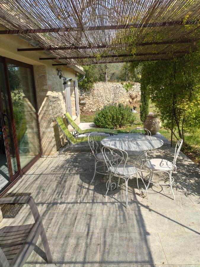 Gîte Les Rapières Gordes Esterno foto
